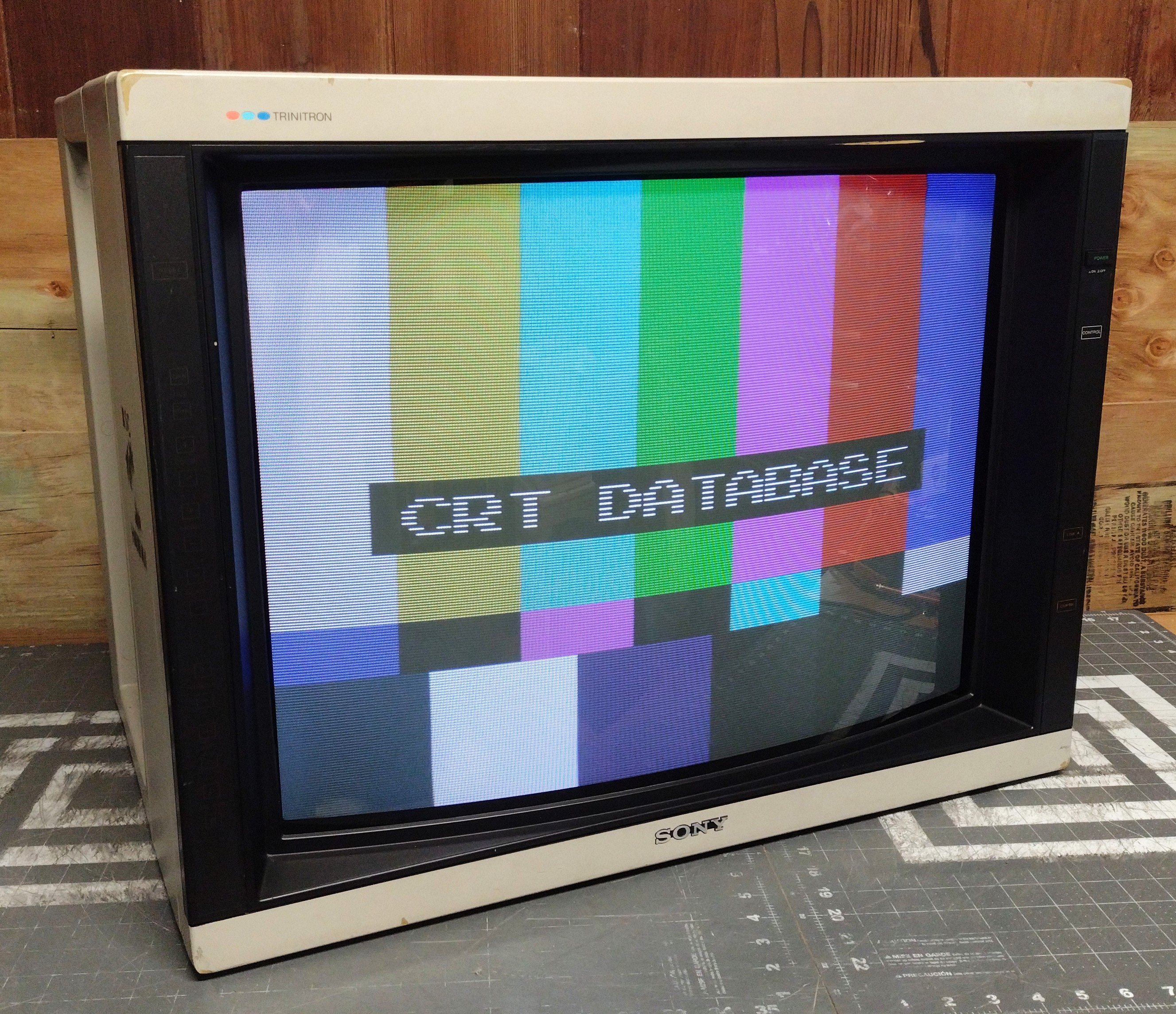 Sony PVM2530 CRT Database